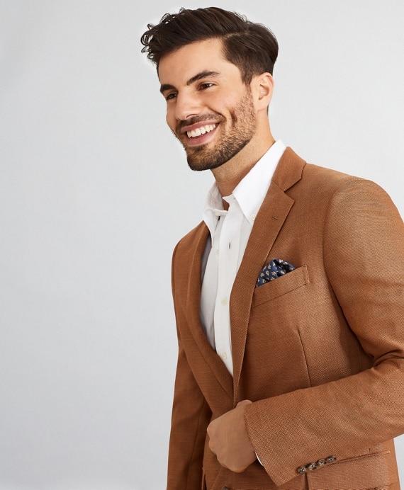 Regent Fit Hopsack Sport Coat