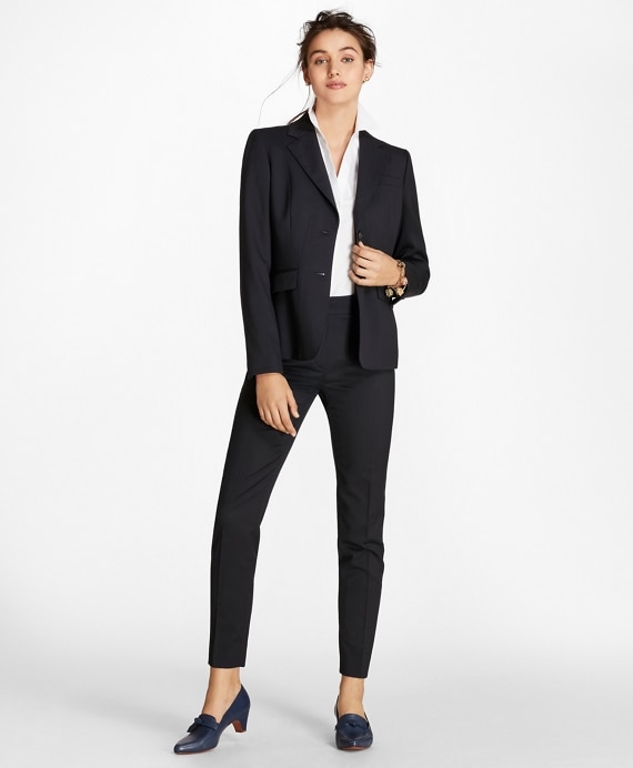 Petite Wool Two-Button Jacket