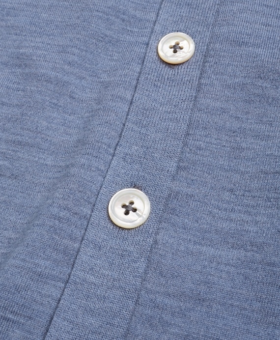 Golden Fleece® 3-D Knit Fine-Gauge Merino Button-Front Vest