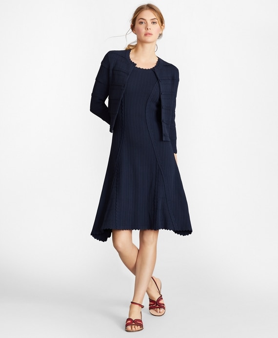 Rib-Knit Dress