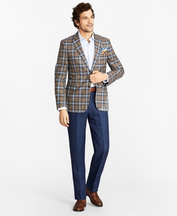 Regent Fit Combo Plaid Sport Coat