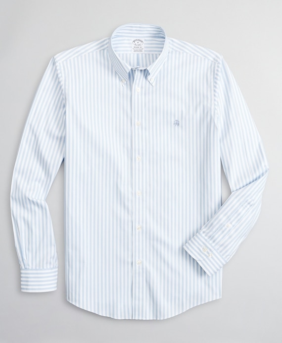 Stretch Regent Fitted Sport Shirt, Non-Iron Bold Bengal Stripe