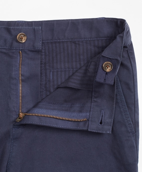 Boys Washed Cotton Stretch Chino Shorts