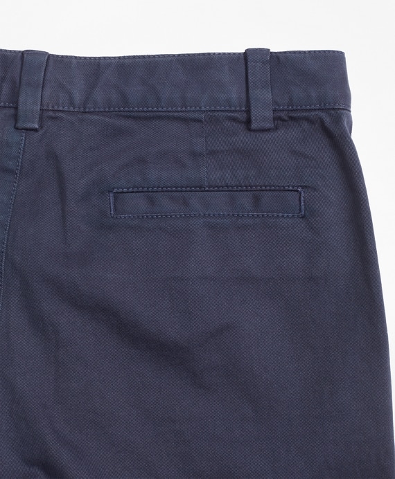 Boys Washed Cotton Stretch Chino Shorts