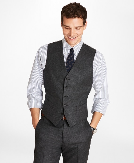 Wool Flannel Vest
