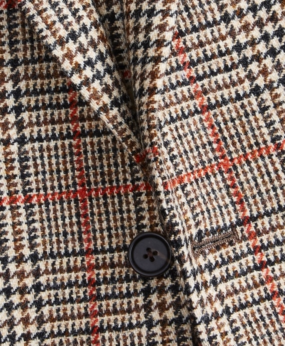 Regent Fit Plaid Sport Coat