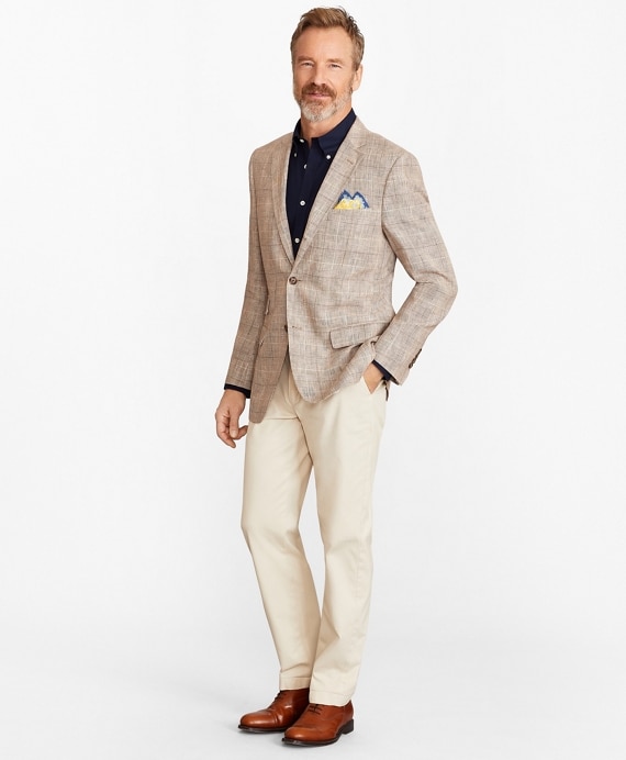 Madison Fit Linen Check Sport Coat