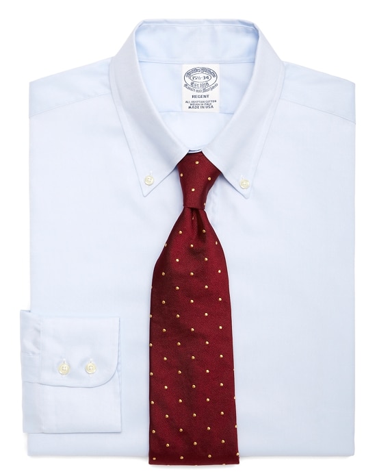 Regent Fitted Dress Shirt, Button-Down Collar