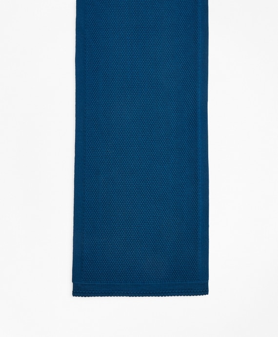 Waffle-Knit Merino Wool Scarf