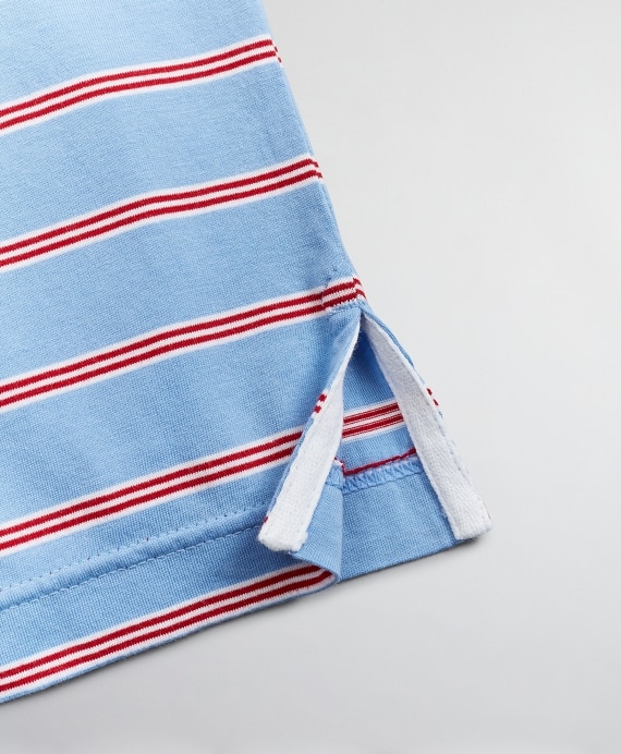 Supima® Cotton Multi-Stripe T-Shirt