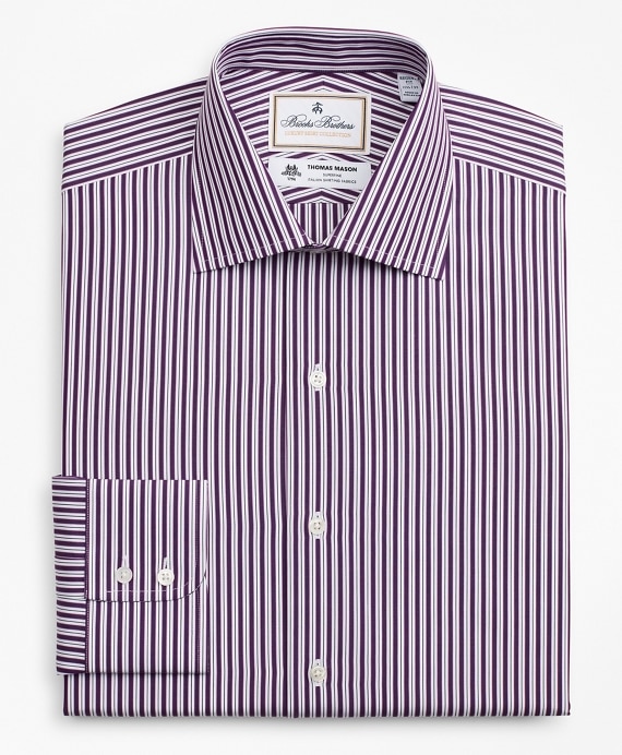 Luxury Collection Regent Fitted Dress Shirt, Franklin Spread Collar Double-Stripe