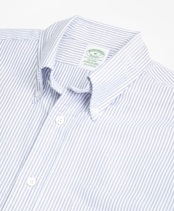 Milano Fit Oxford Bengal Stripe Sport Shirt