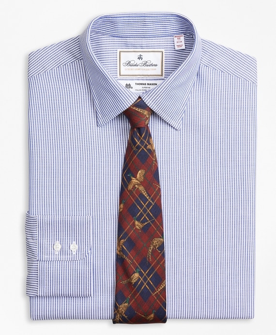 Luxury Collection Madison Classic-Fit Dress Shirt, Franklin Spread Collar Track Stripe