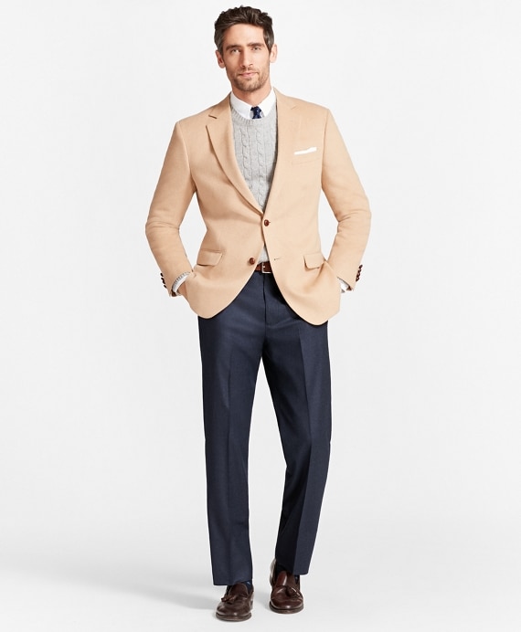 Madison Fit Camel Hair Sport Coat