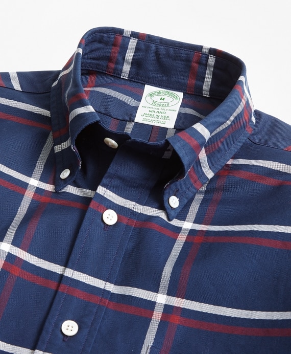 Milano Fit Oxford Check Sport Shirt