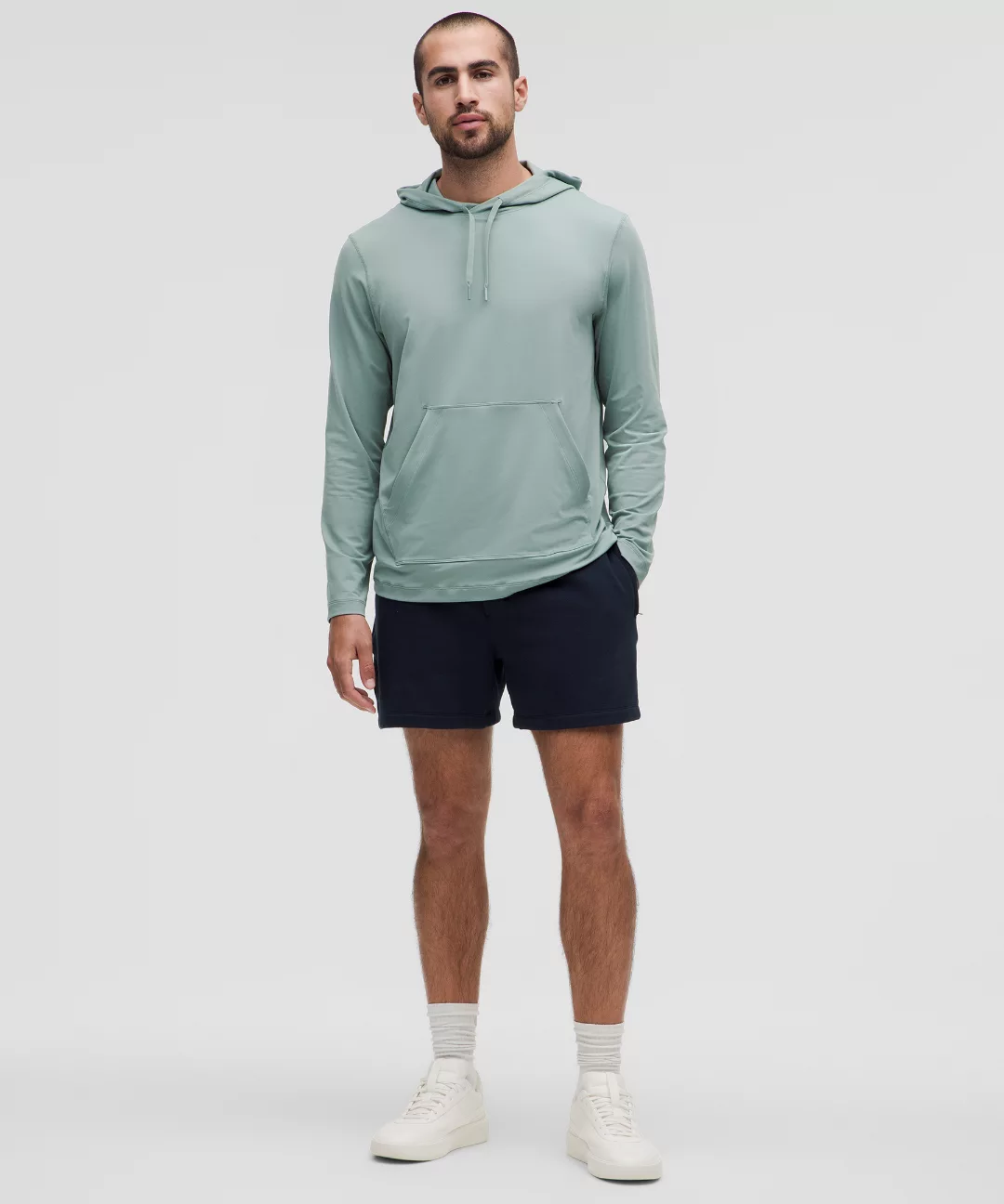 Soft Jersey Pullover Hoodie