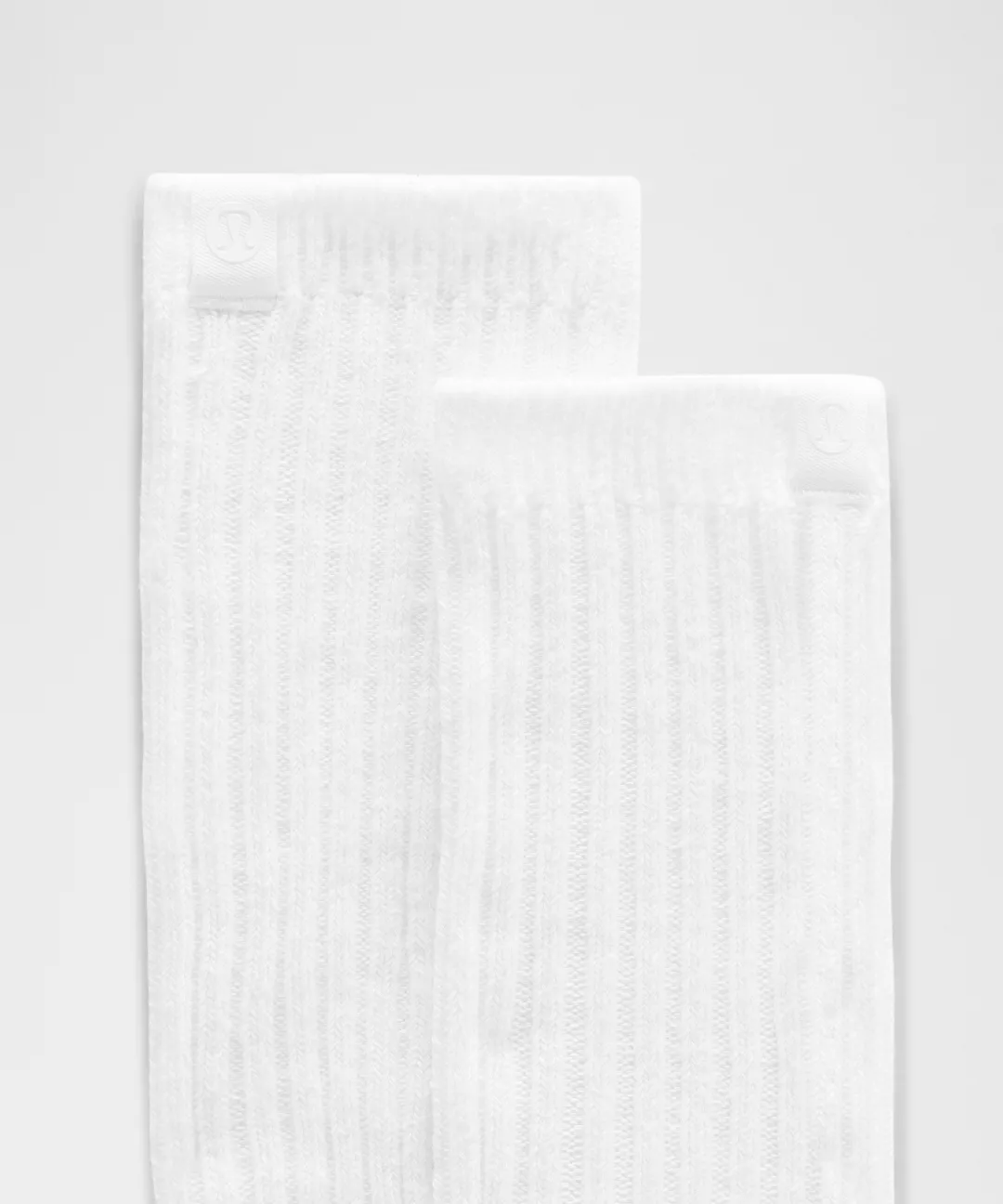 Unisex Crew-Length Ragg Socks