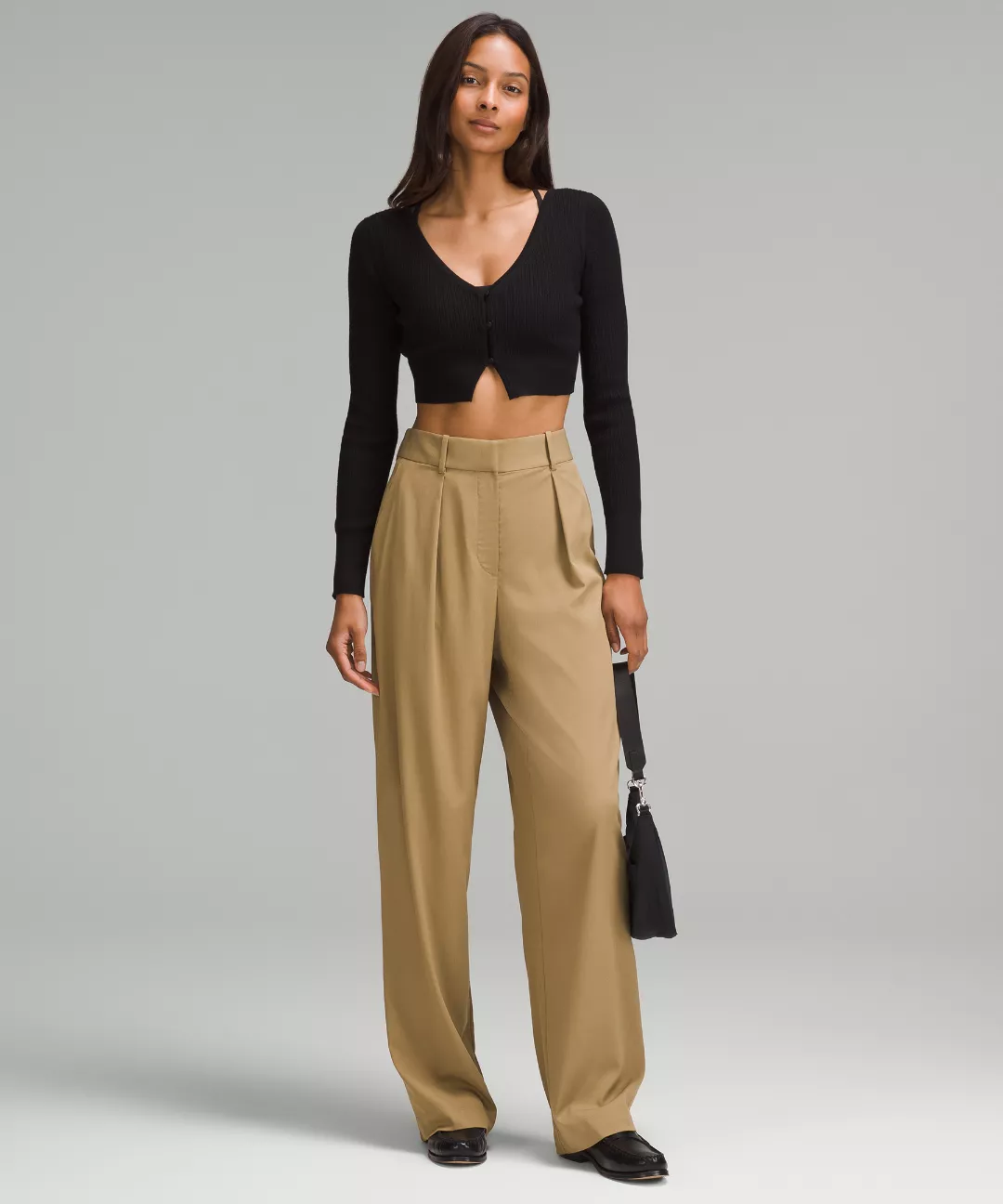 Pleat-Front High-Rise Trouser *Regular