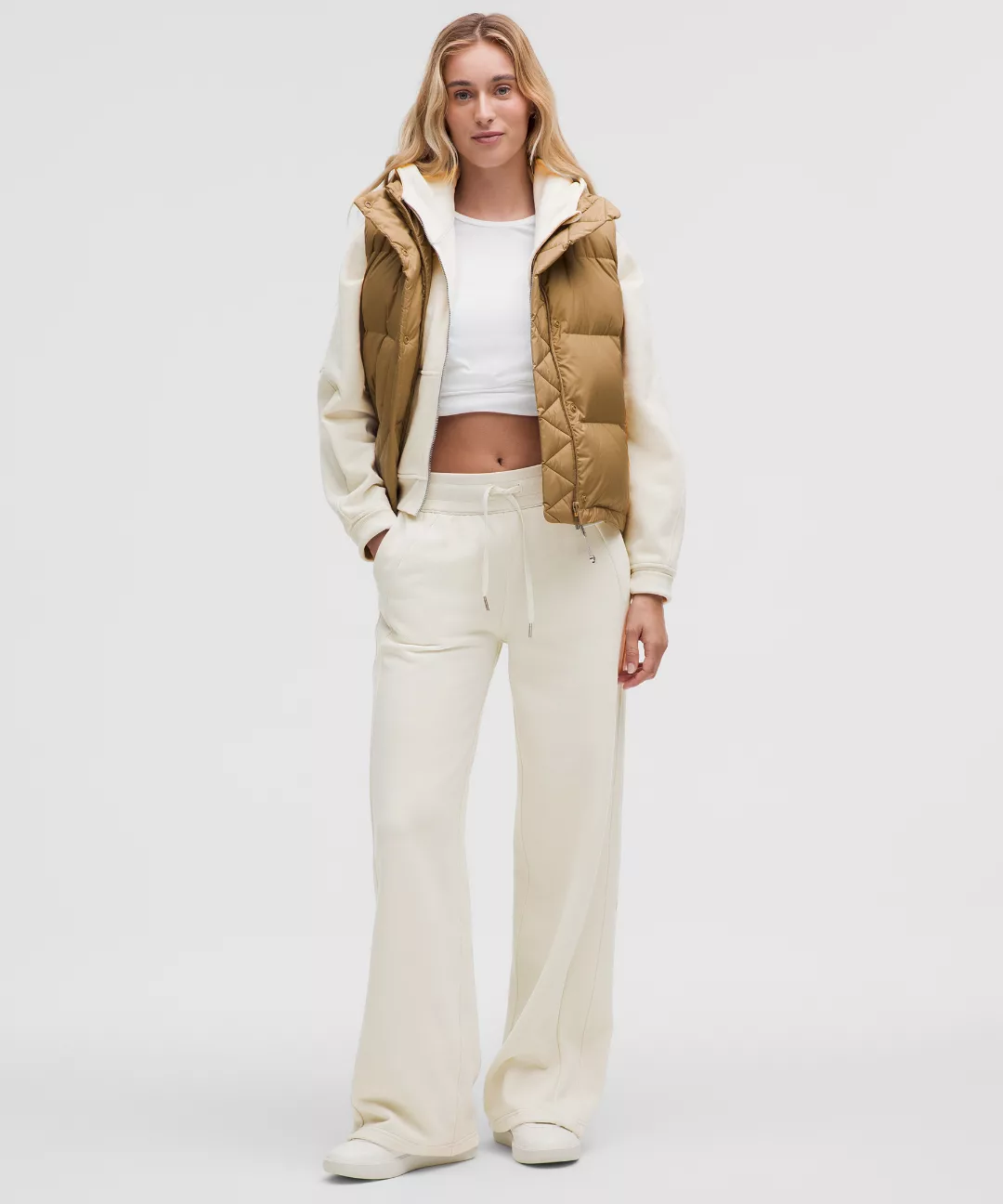 Scuba Mid-Rise Wide-Leg Pant *Regular