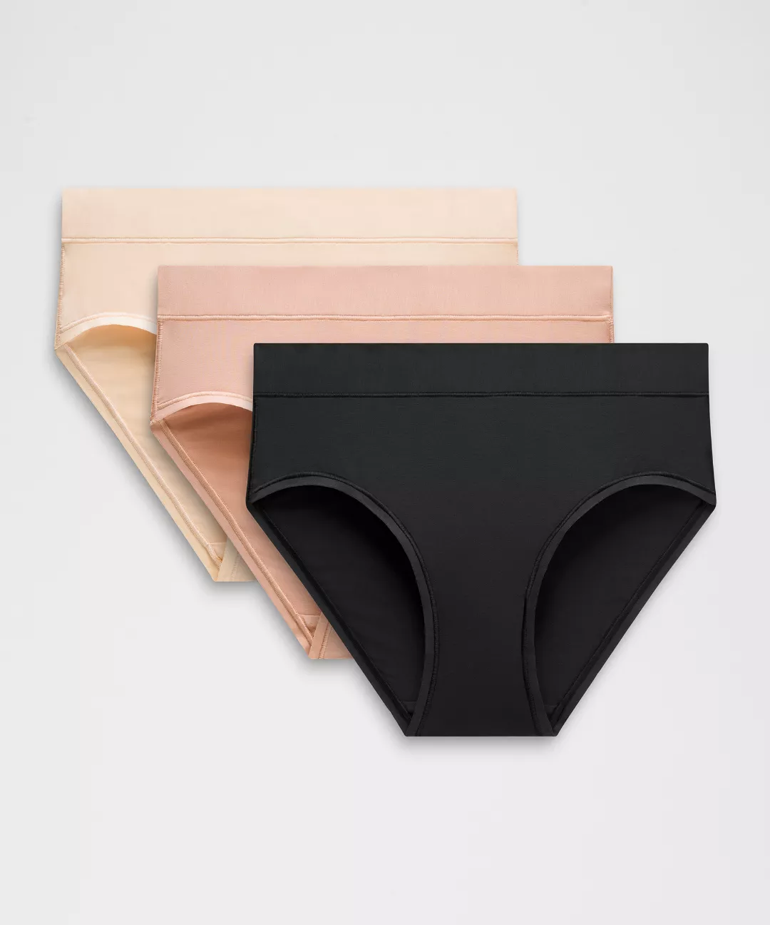 UnderEase High-Rise Bikini Underwear *3 Pack