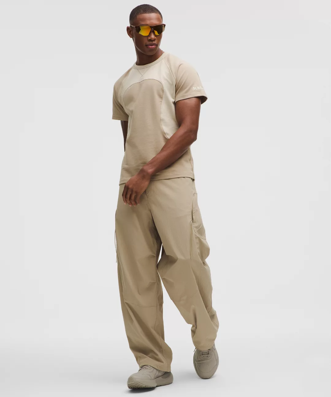 French Terry Tight-Fit T-Shirt *SLNSH Collection