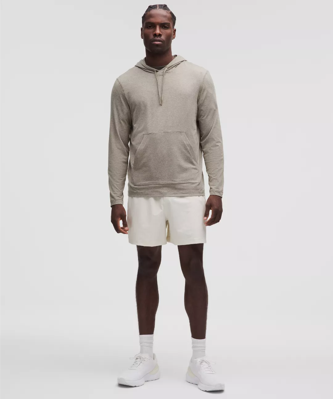 Soft Jersey Pullover Hoodie