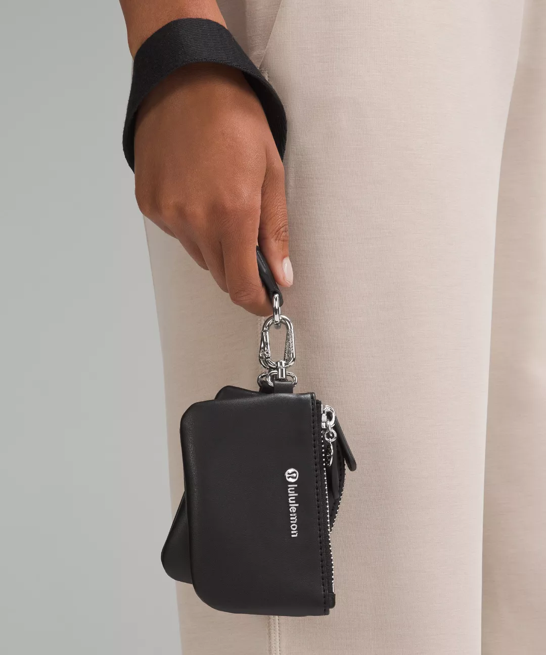 Dual Pouch Wristlet *Leather Alternative