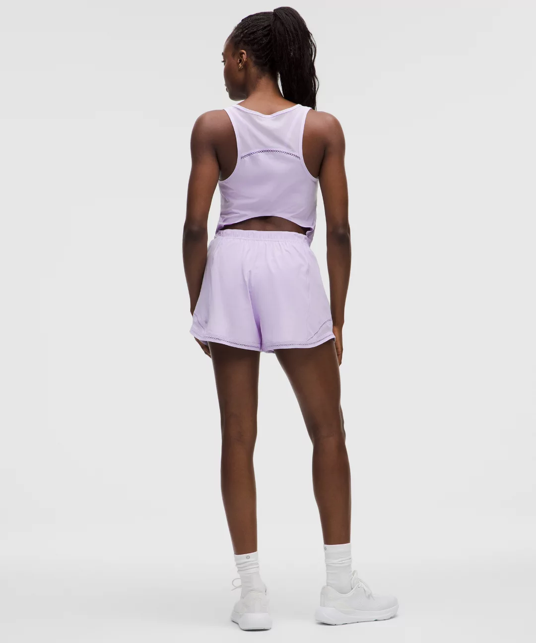 Hotty Hot Running Romper *Lace Trim