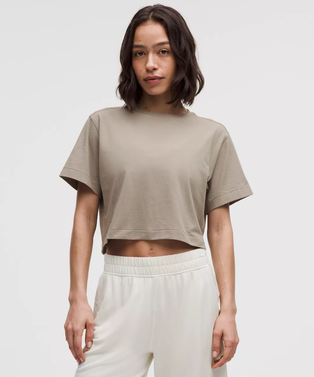 All Yours Organic Cotton Cropped T-Shirt