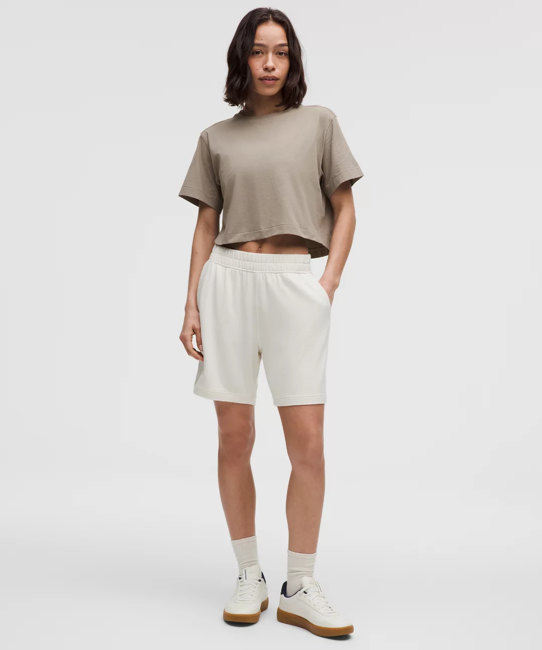 All Yours Organic Cotton Cropped T-Shirt