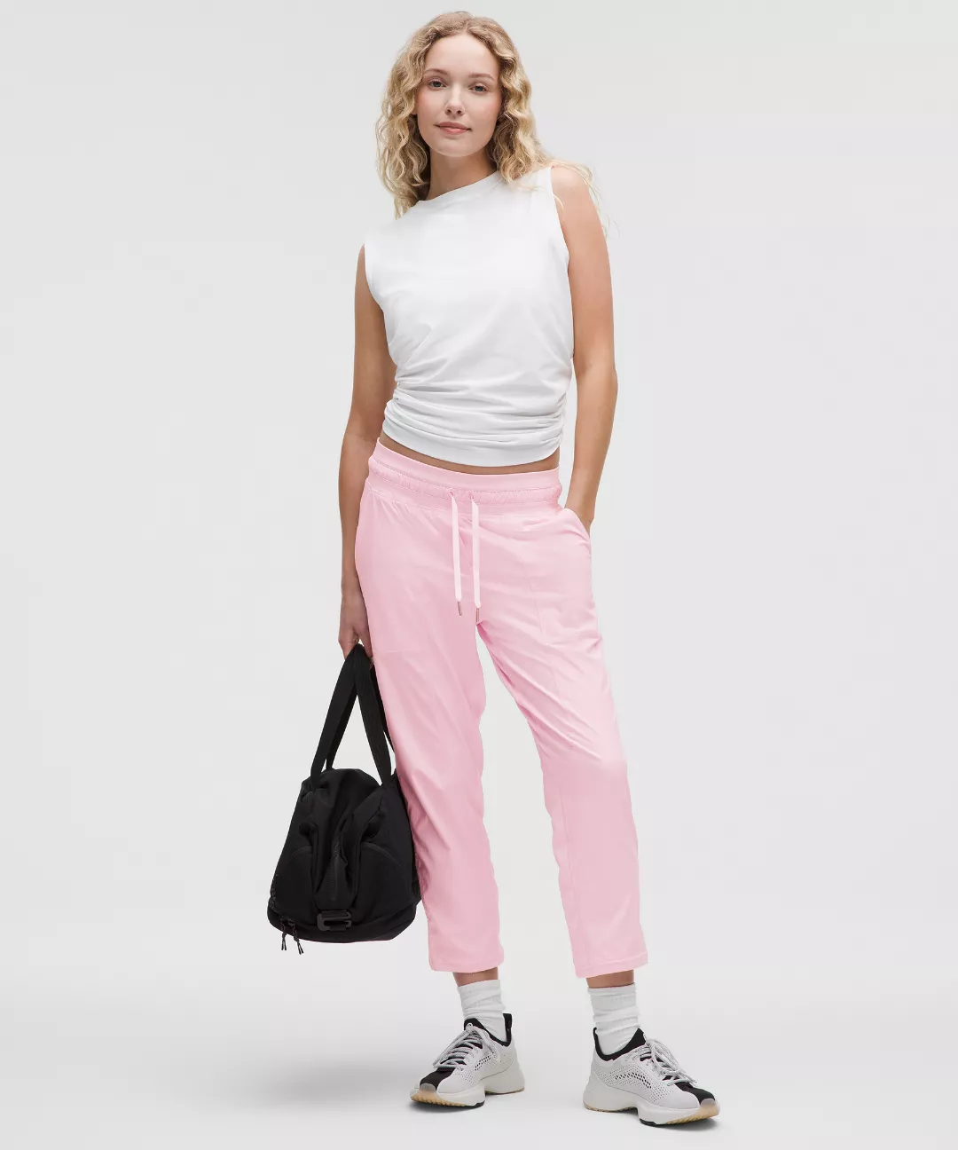 Dance Studio Mid-Rise Cropped Pant