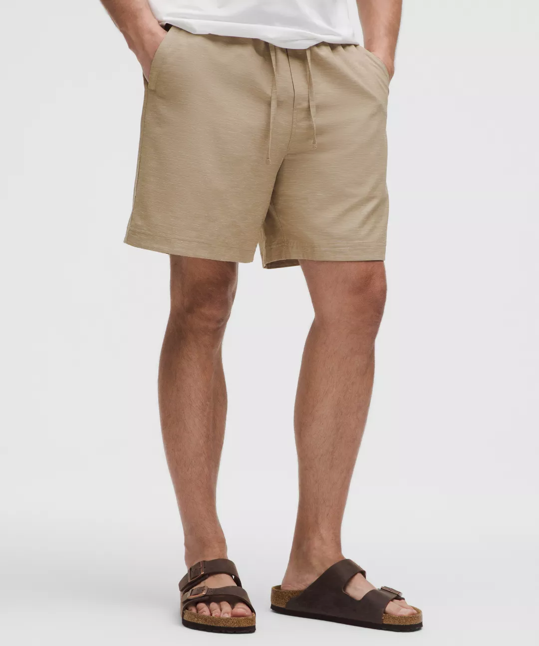 LuluLinen Pull-On Short 7"