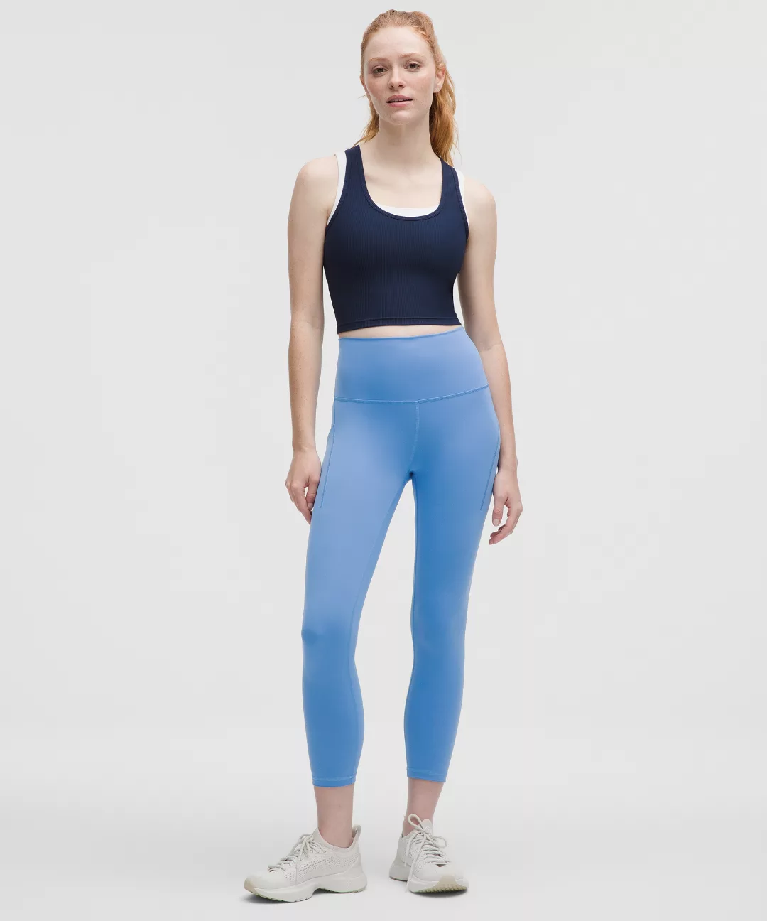 Wunder Train High-Rise Crop with Pockets 23"