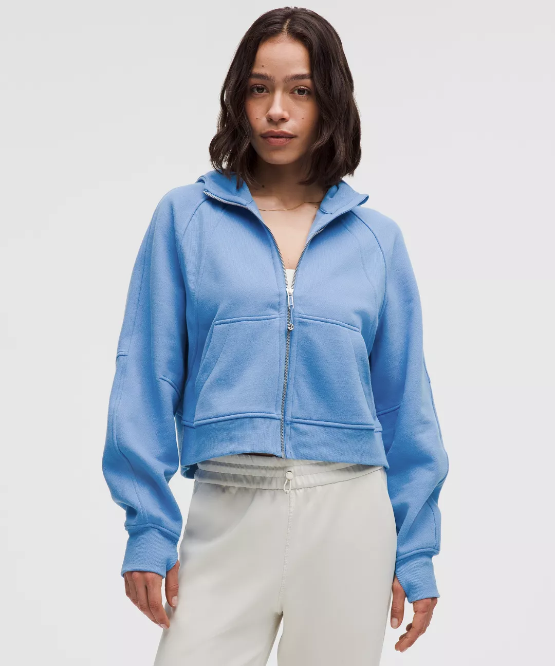 Scuba Oversized Full-Zip Hoodie