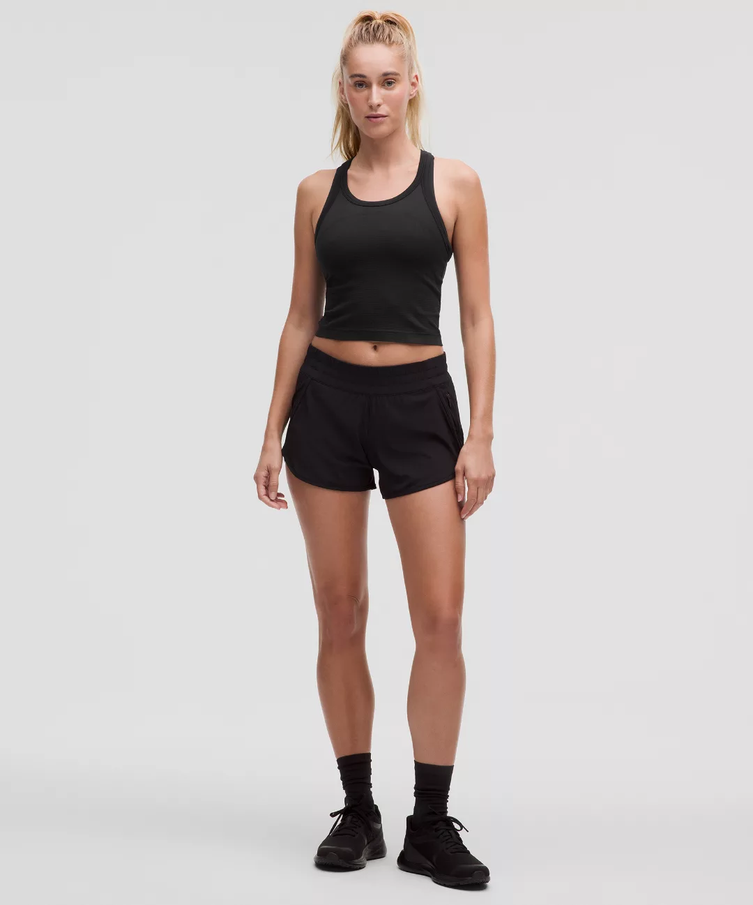 Swiftly Tech Cropped Racerback Tank Top 2.0