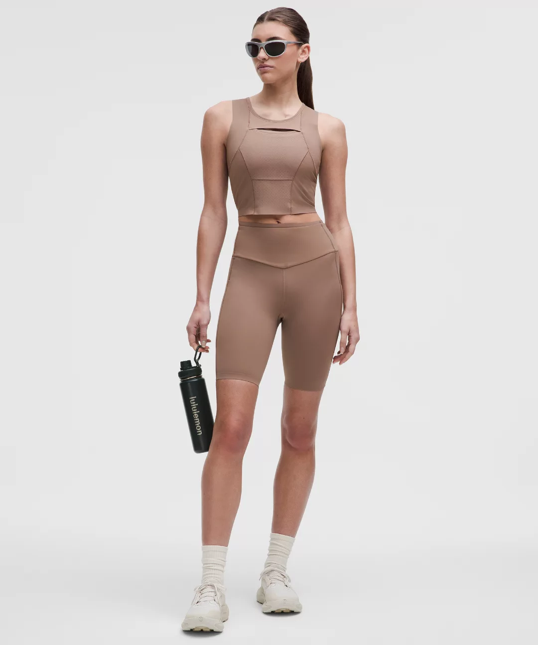 lululemon Go Further High-Rise Race Short 8"