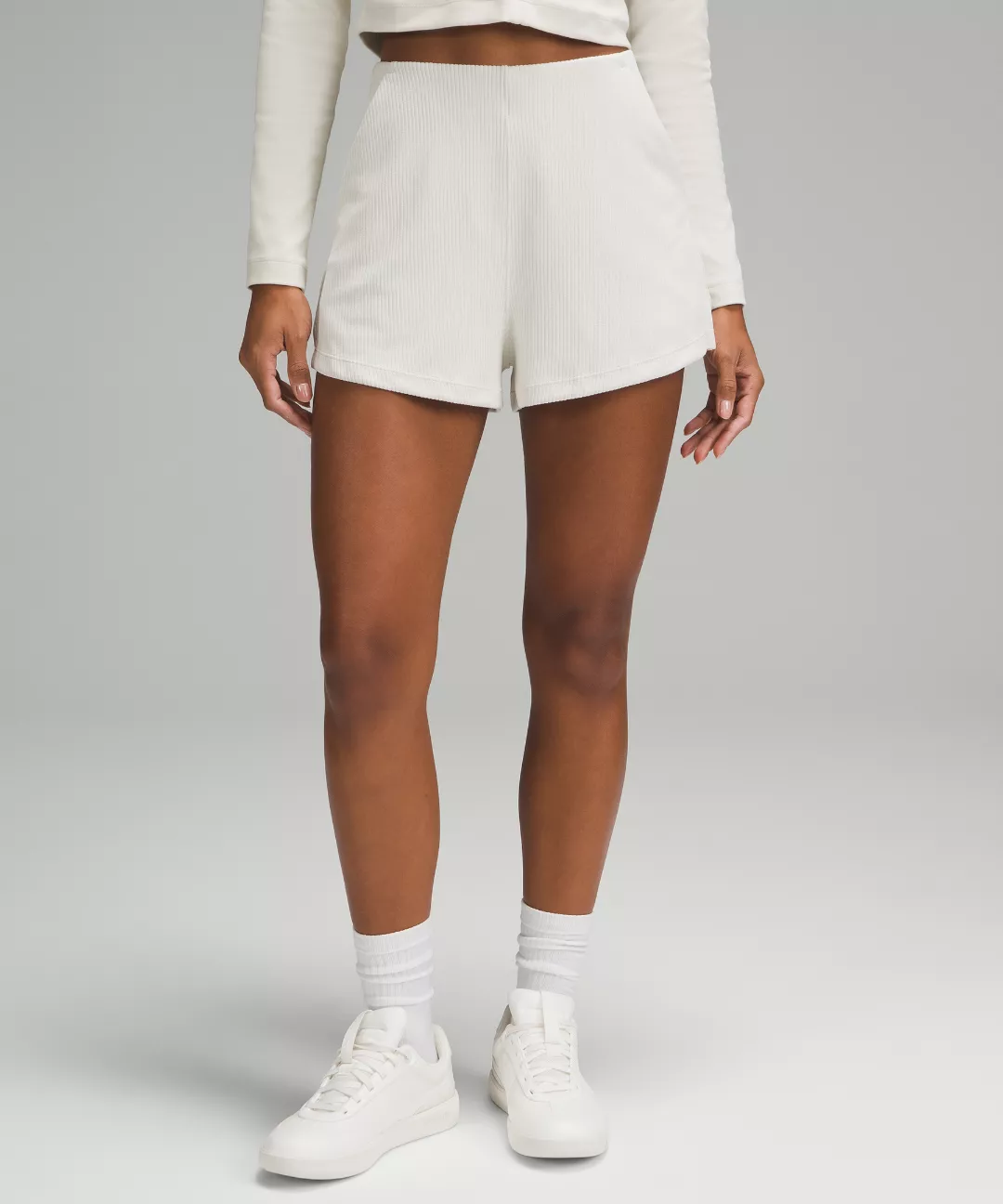 Ribbed Softstreme High-Rise Short 2"