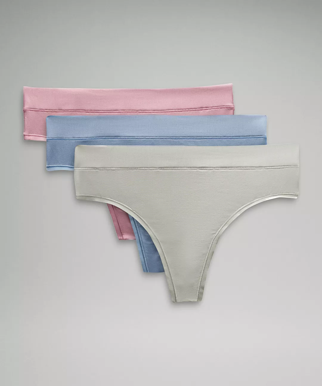 UnderEase High-Rise Thong Underwear *3 Pack
