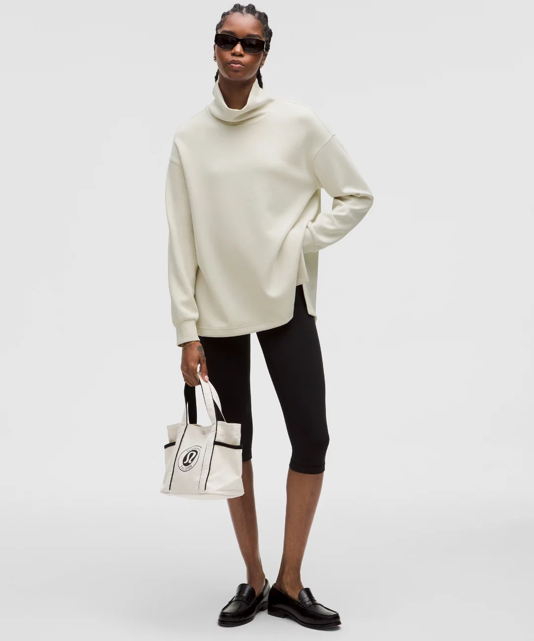 Softstreme Funnel-Neck Long Pullover