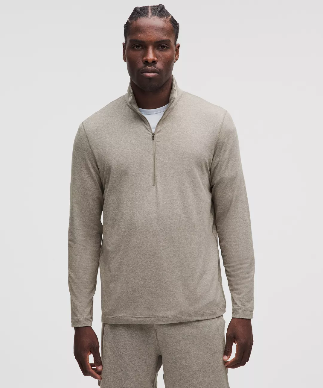 Soft Jersey Half Zip