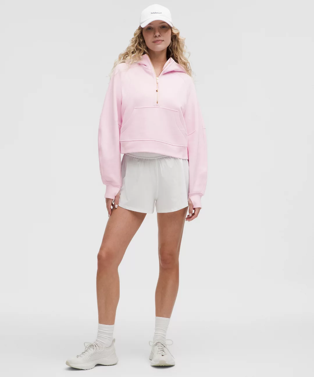 Scuba Oversized Half-Zip Hoodie