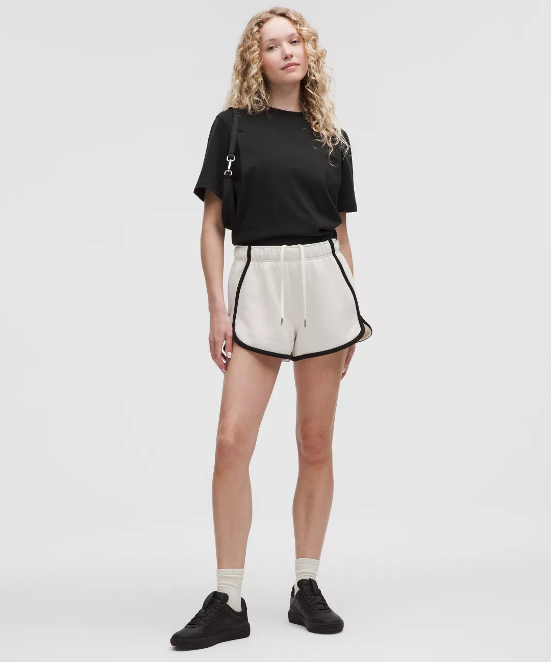 Cotton Jersey Stitch-Detail T-Shirt