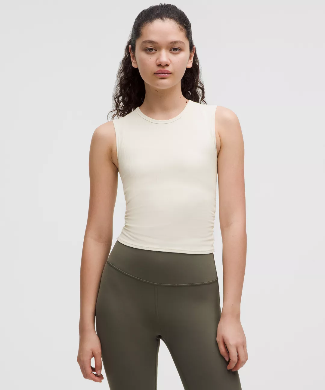 All It Takes Back-Twist Ribbed Tank Top
