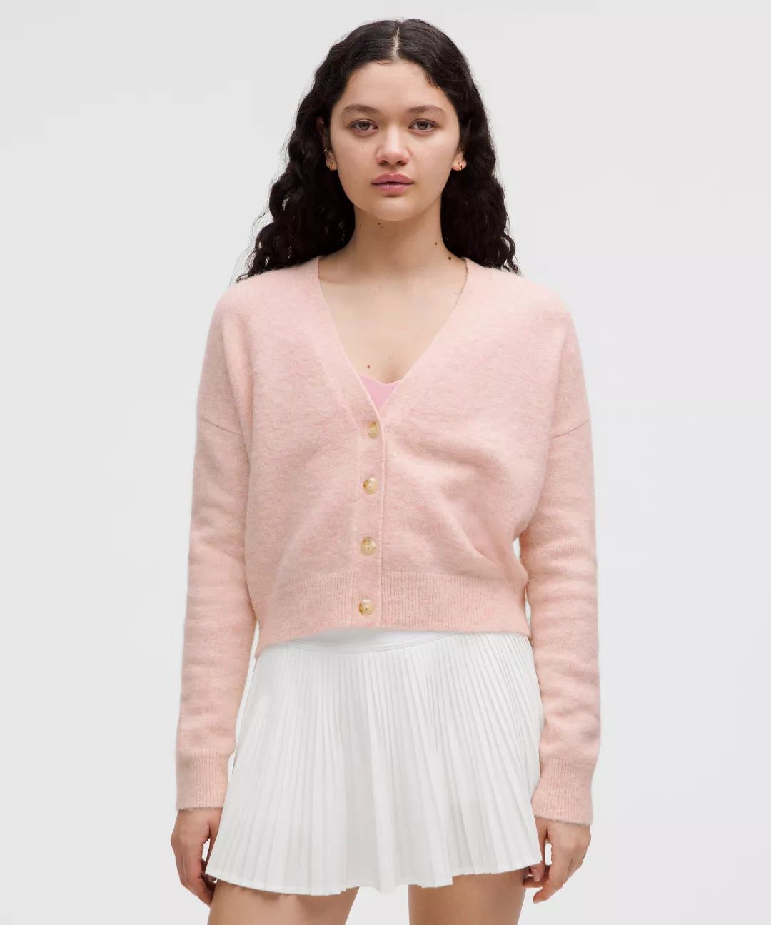 Women's Alpaca Wool-Blend Cardigan Sweater