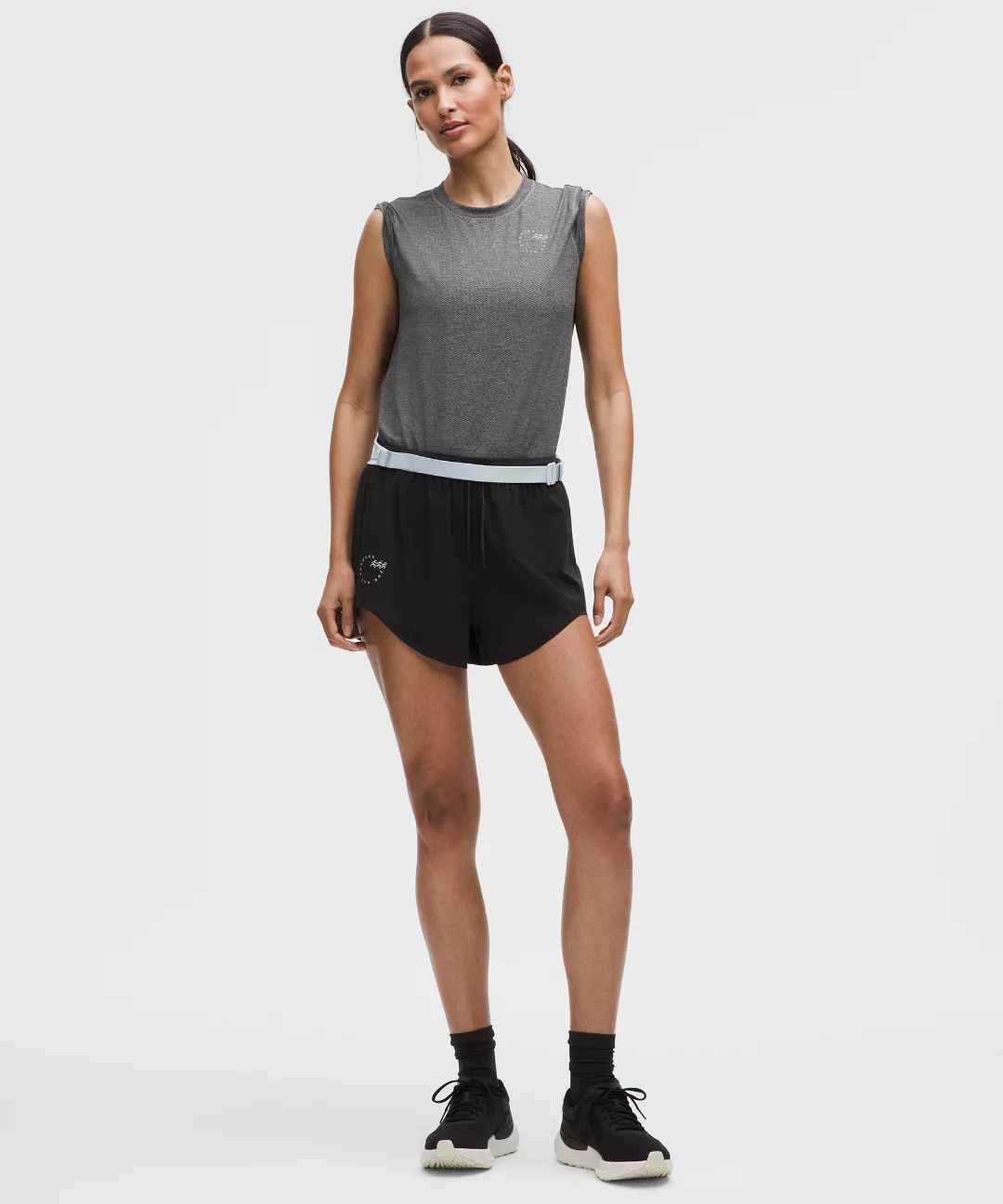 Mile Maker Run Crew Graphic Mesh Short-Sleeve Shirt