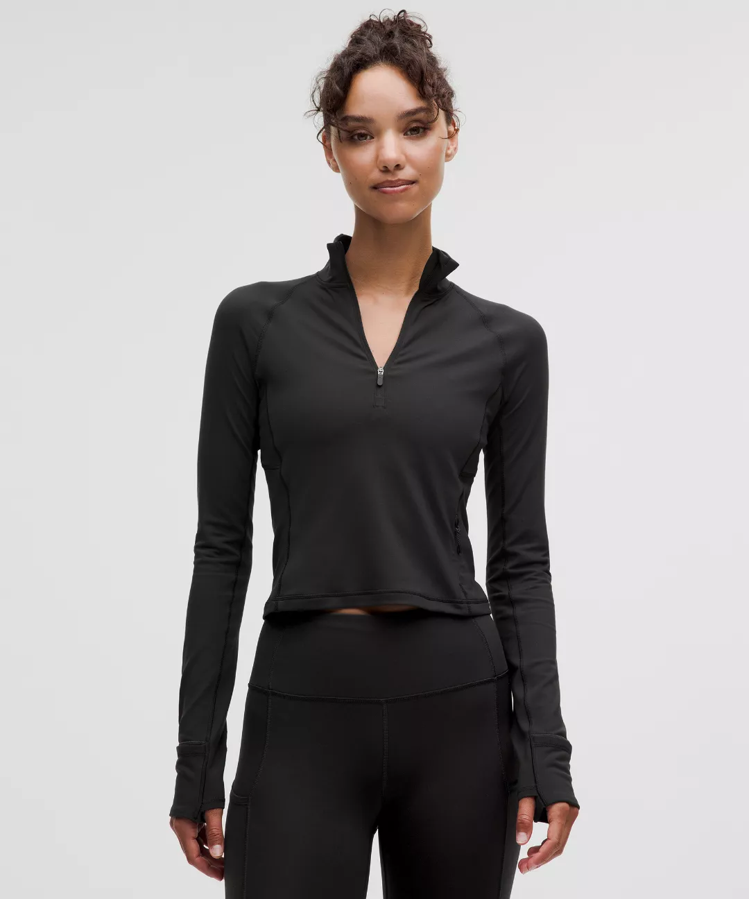 It's Rulu Cropped Half Zip *Updated