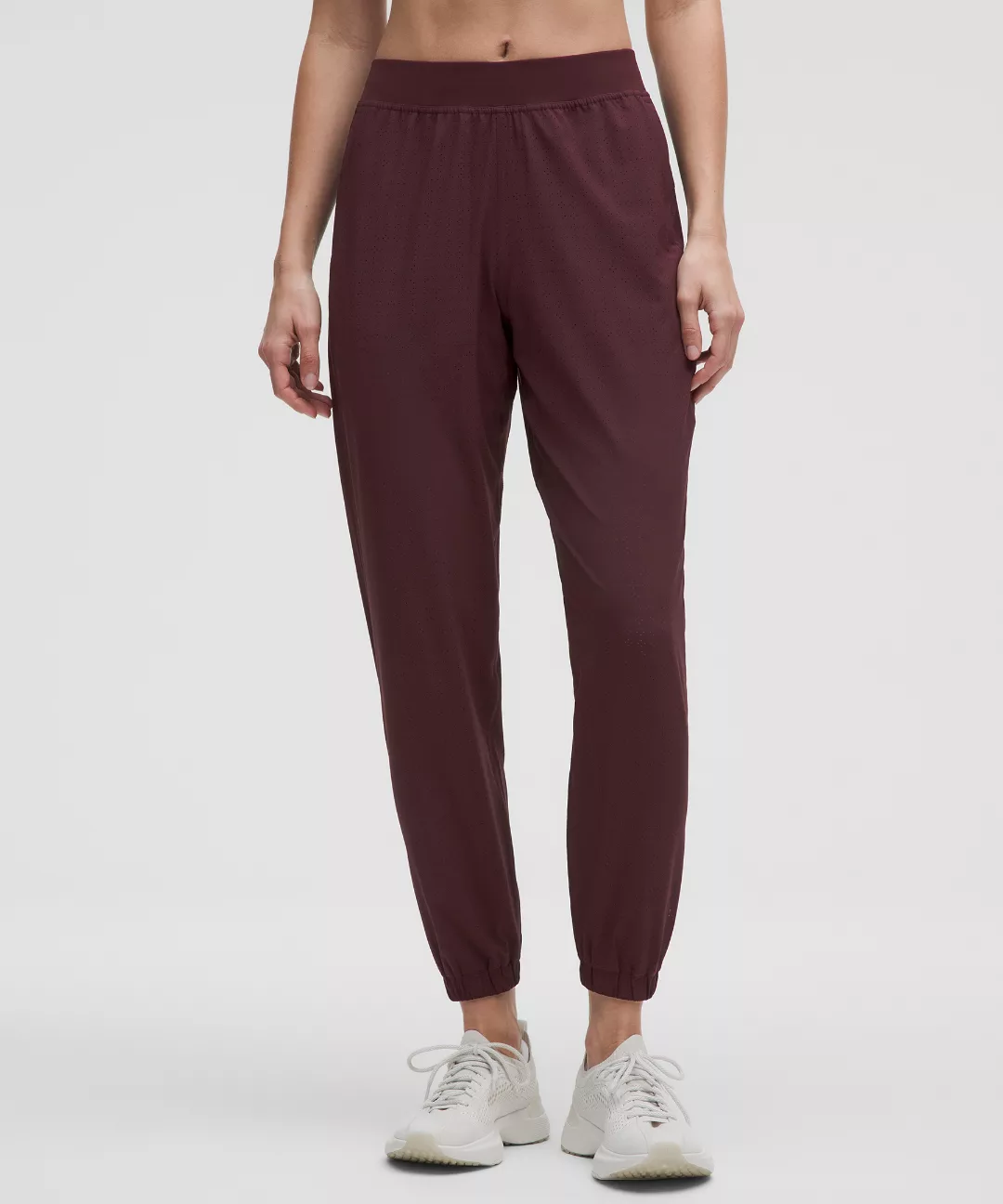 Adapted State Perforated High-Rise Jogger