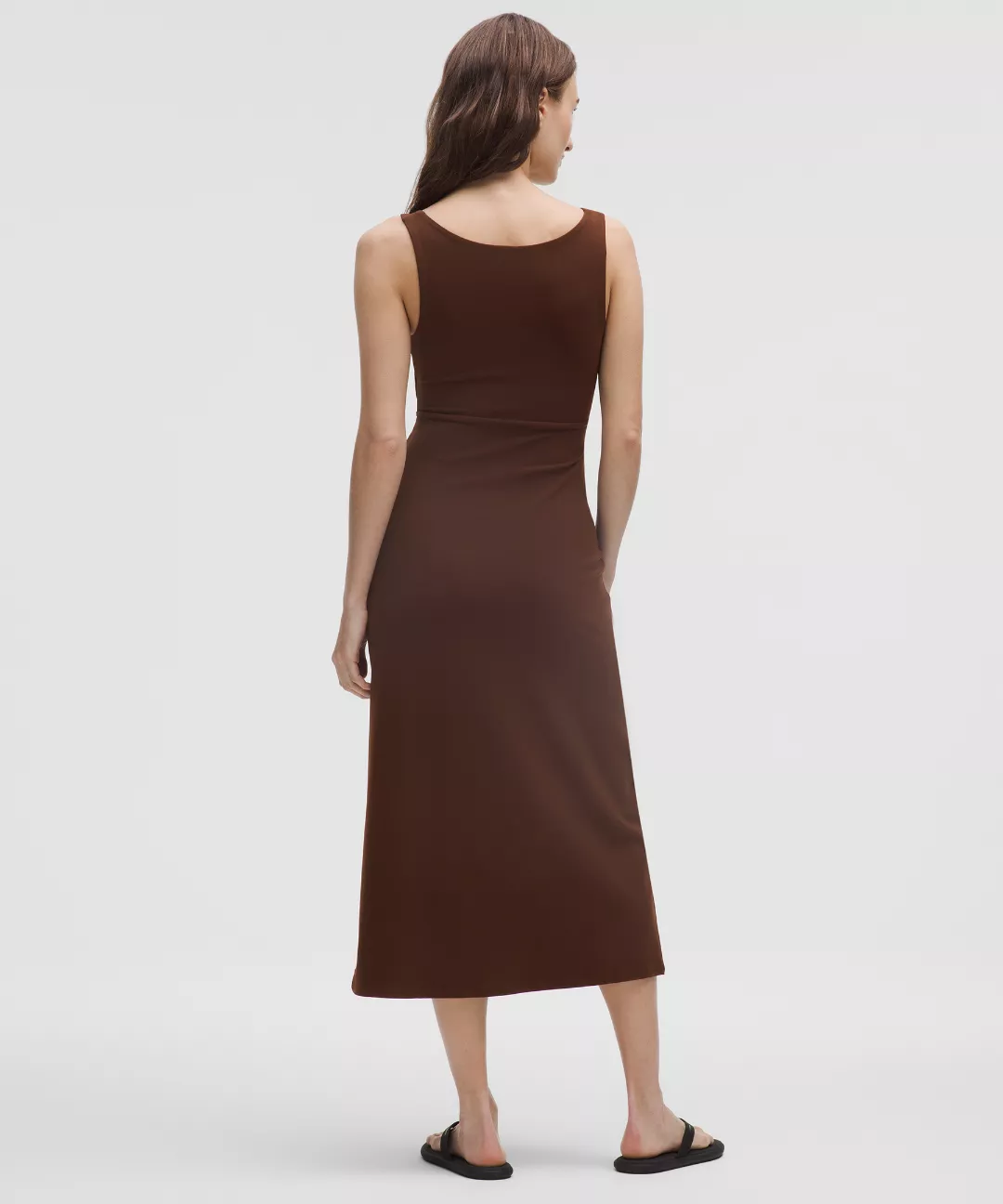 Nulu Twist-Front Midi Dress
