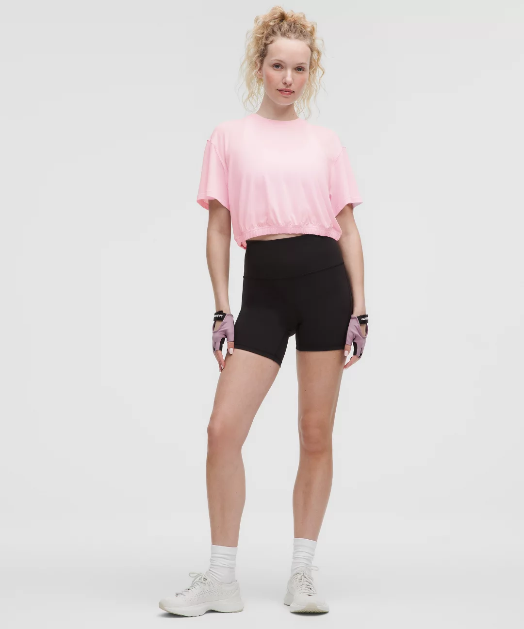 Jersey Training Elastic-Hem Short-Sleeve Shirt