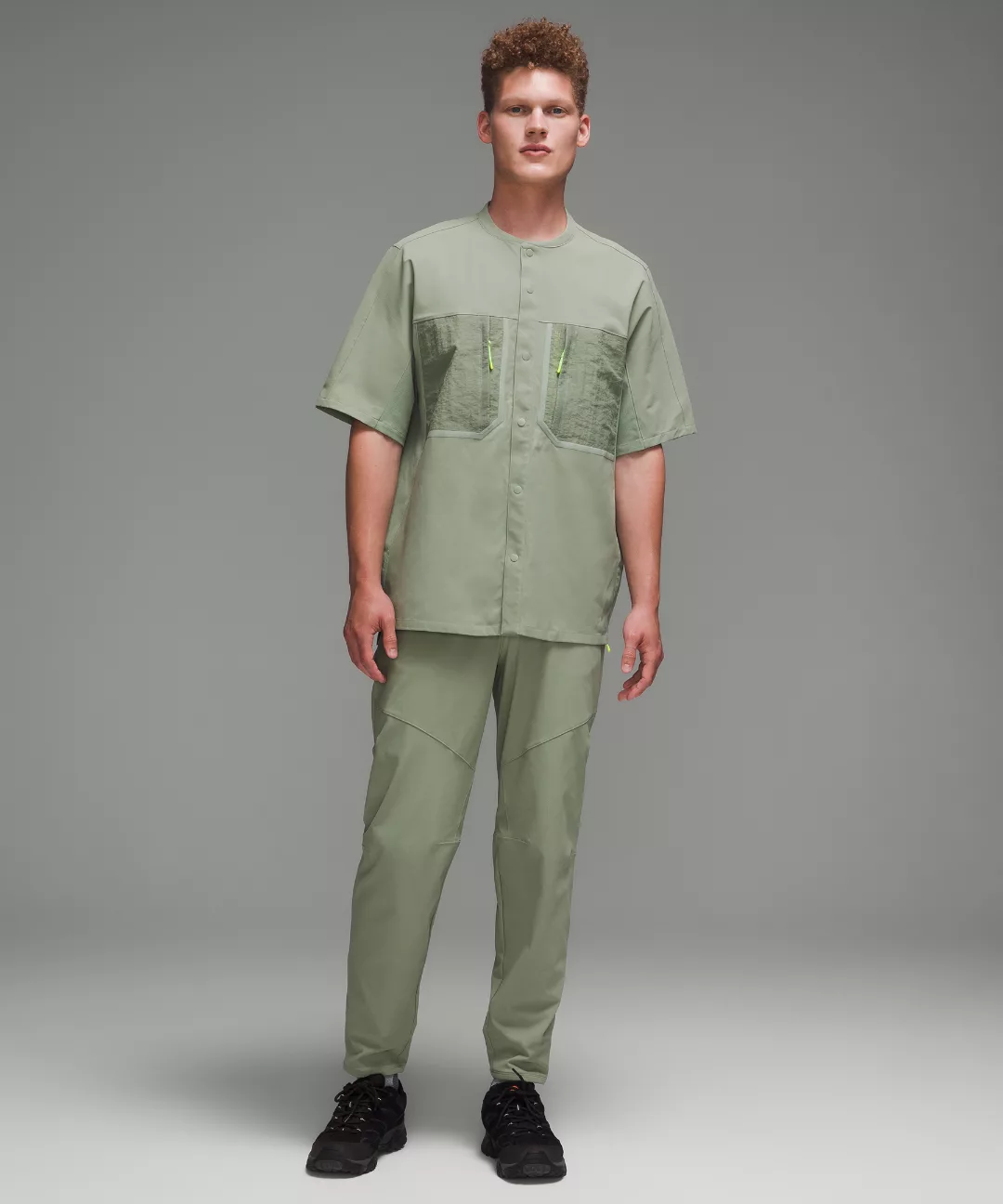 Water-Repellent Hiking Short-Sleeve Shirt